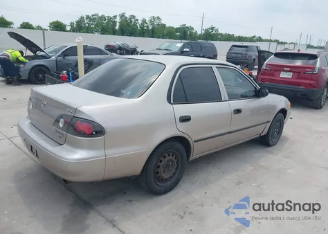 1999 Toyota Corolla Ce из США, поврежденный, VIN 1NXBR12E9XZ159403